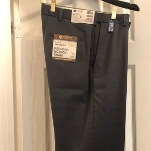 Grey, Stretchy, 32W x 30L Haggar pants